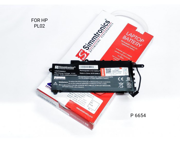  LAPTOP BATTERY FOR HP PL02XL